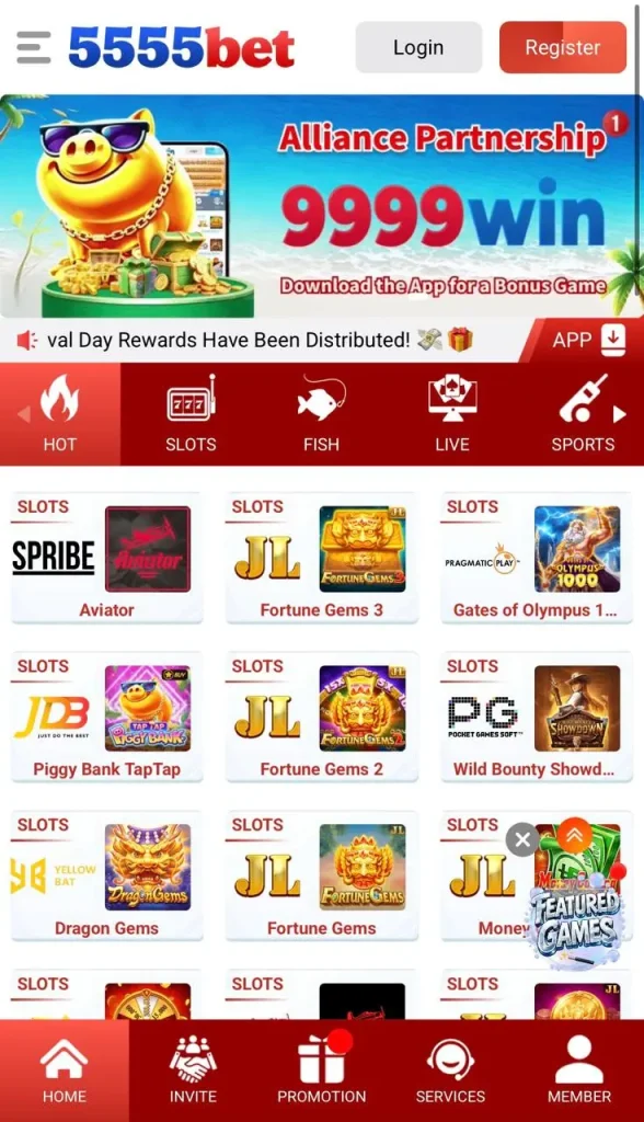 555bet Game